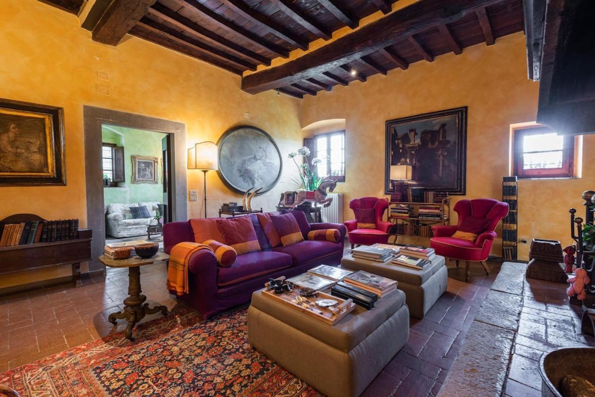 Villa Riflessi Di Fiesole - Piscina - Vista Firenze ภายนอก รูปภาพ